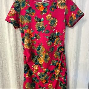 Pink Blush Maternity Dress